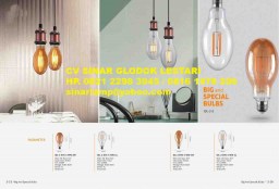 Lampu LED Filament model Jantung 4 watt
